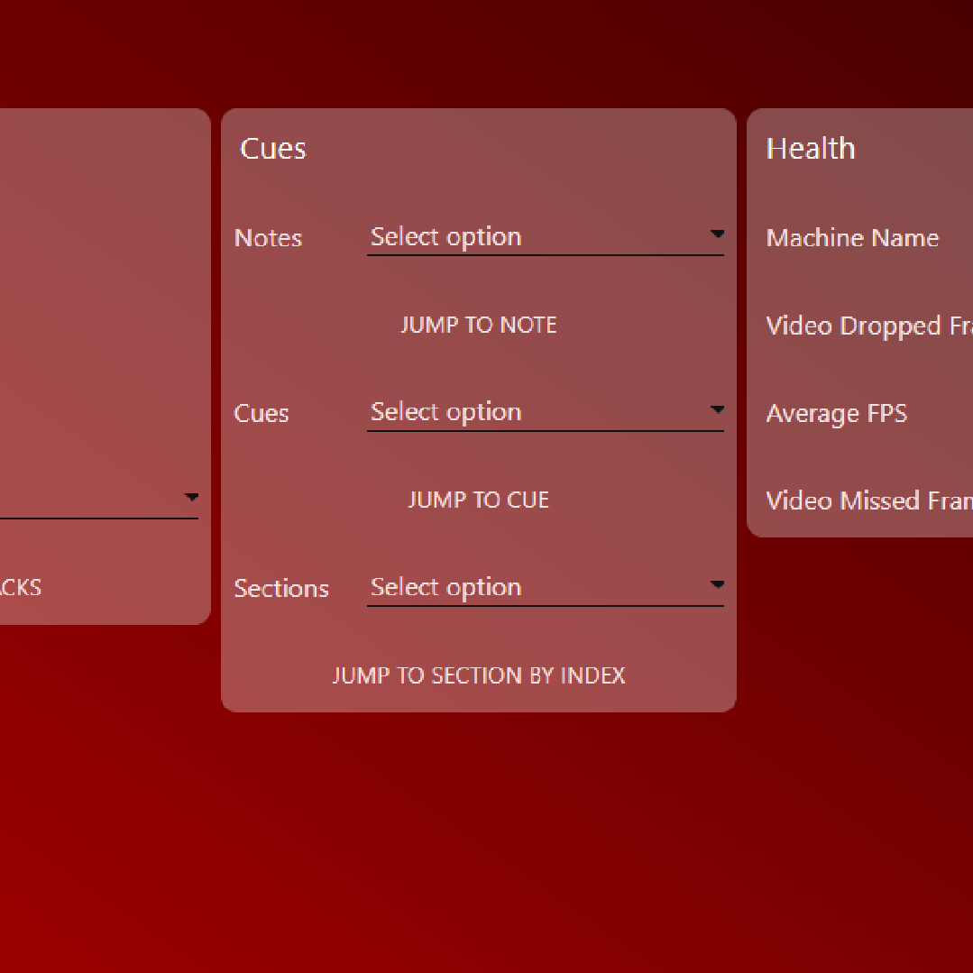 Control Dashboard