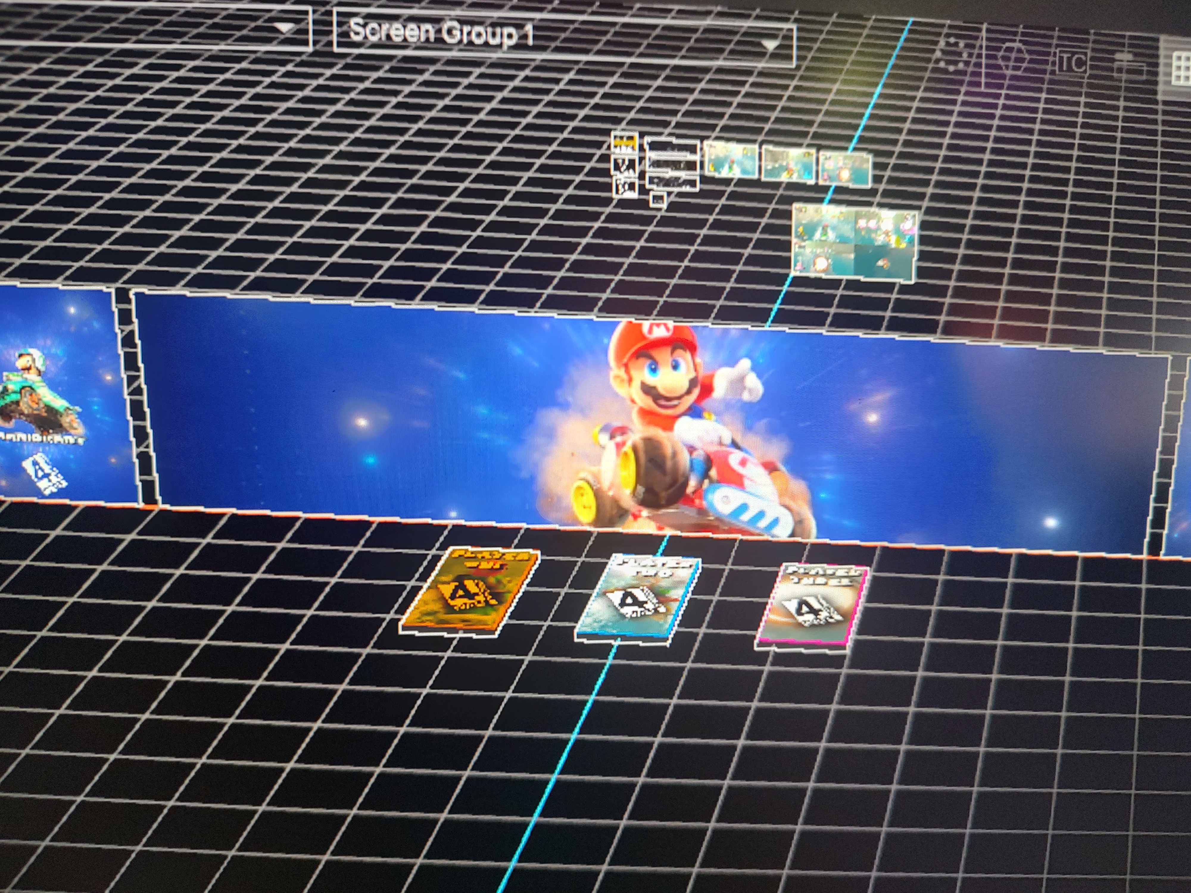 Mario Kart World Pixera Setup